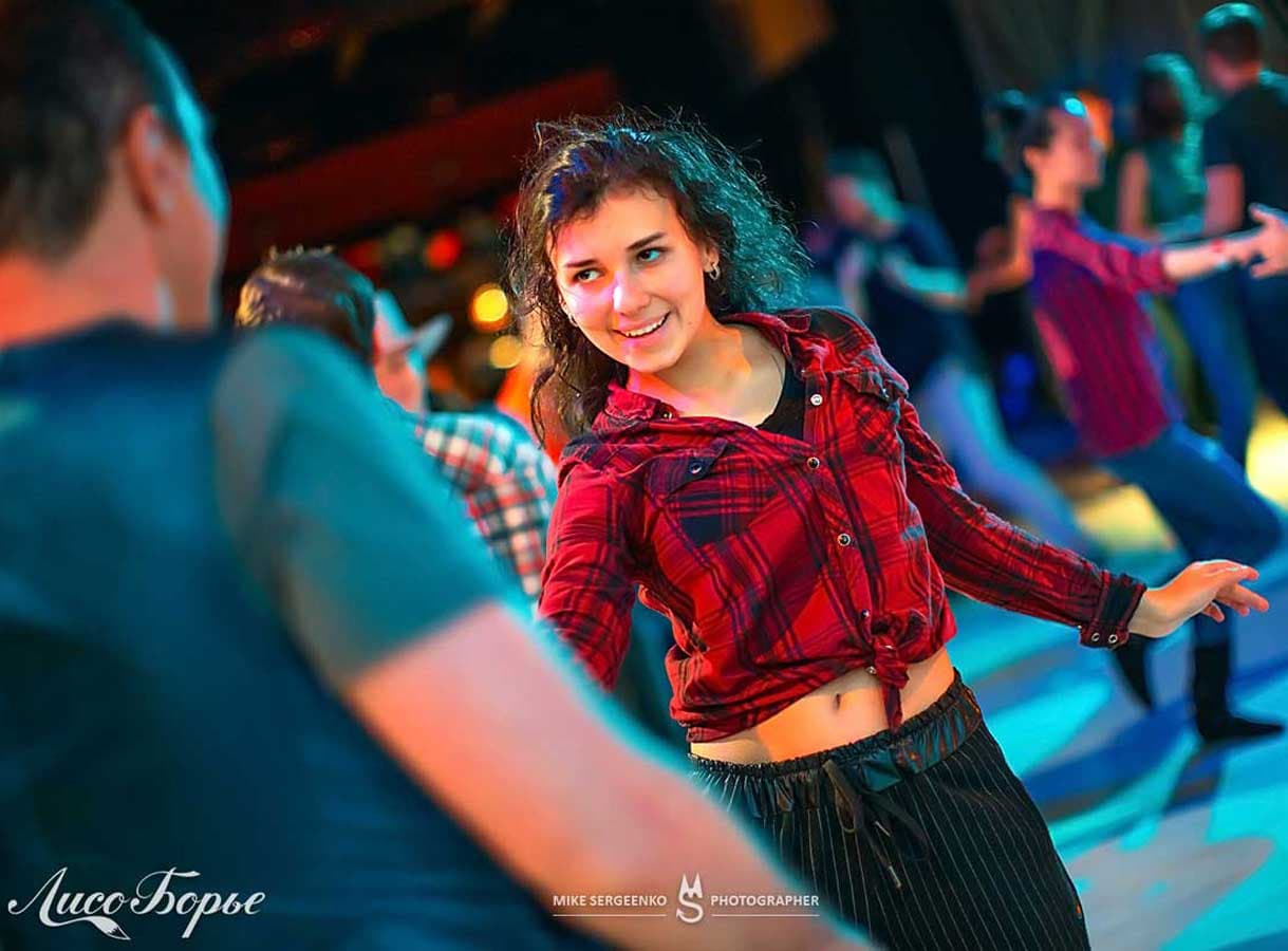 West Coast Swing social dance floor by Mike Sergeenko